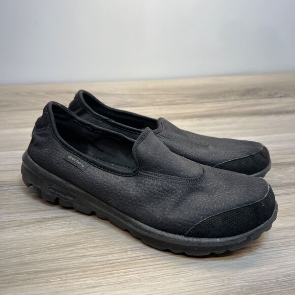 Skechers Shoes Womens 8 Walking Slip On Go Walk Ultimate Comfort 13519 Black - Picture 1 of 11